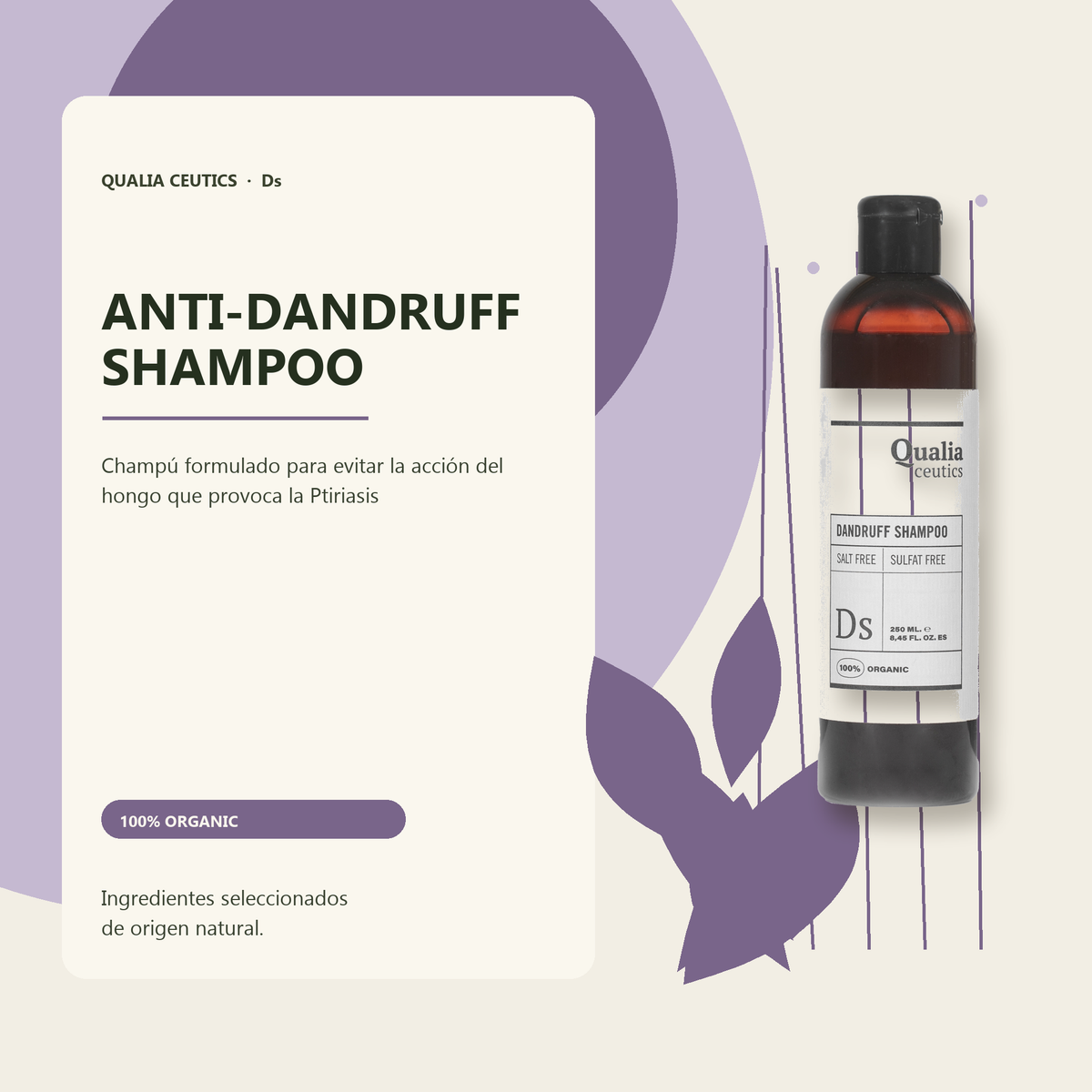 Qualiaceutics Anti-Dandruff Shampoo 250 ml