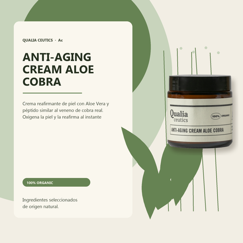 Qualiaceutics Anti-Aging Cream Aloe Cobra 100 ml