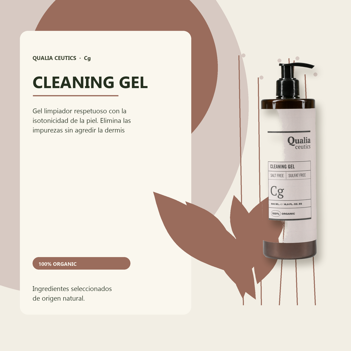 Qualiaceutics Cleaning Gel 500 ml